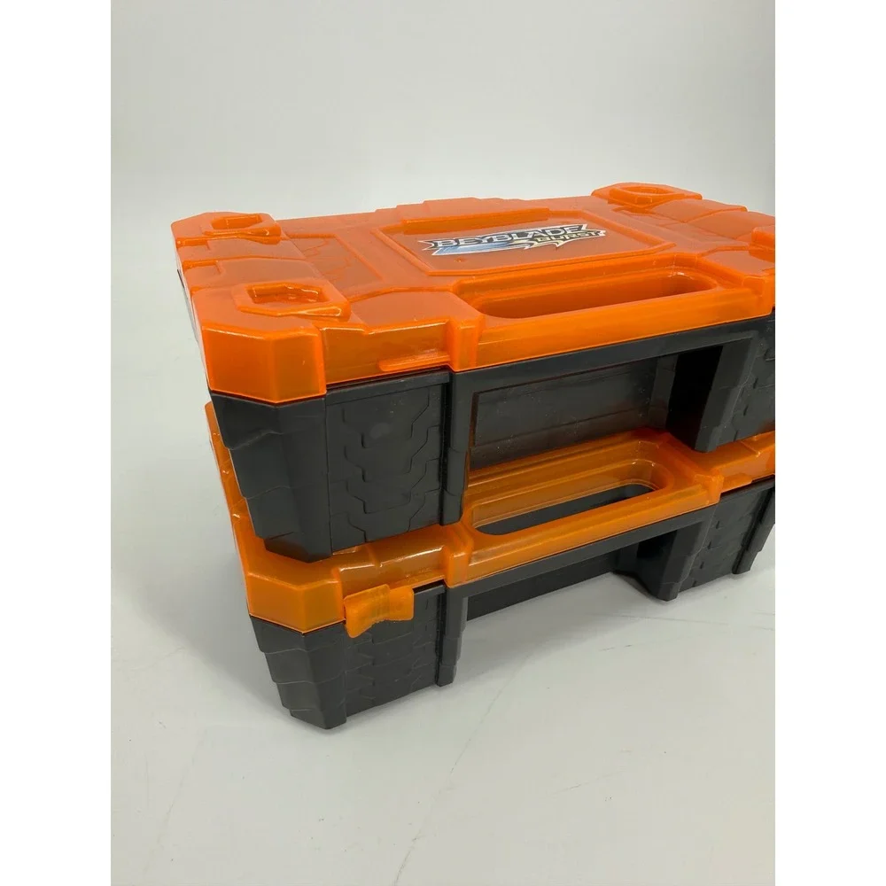 Beyblade Burst Massive Lot 3 Storage Cases Launchers Ripcords Tops Parts